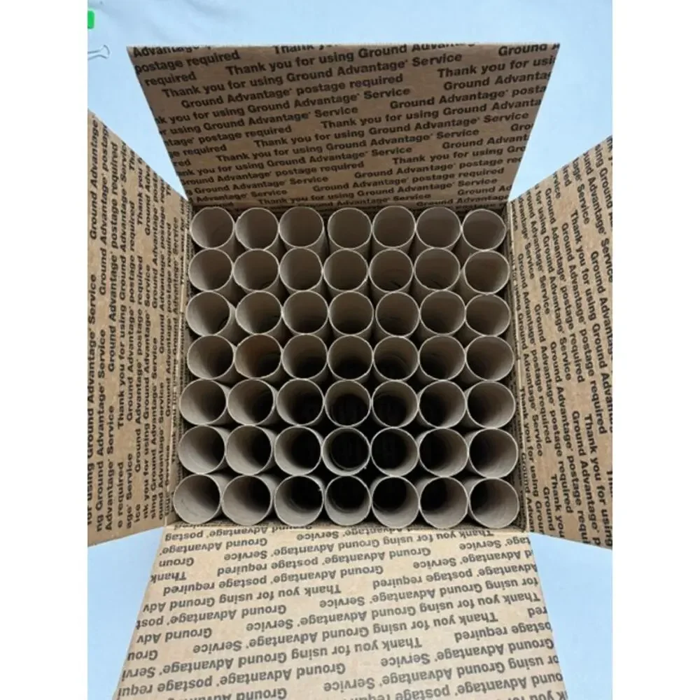 Lot of 98 Empty Toilet Paper Rolls Cardboard Tubes for Crafts Homeschool DIY